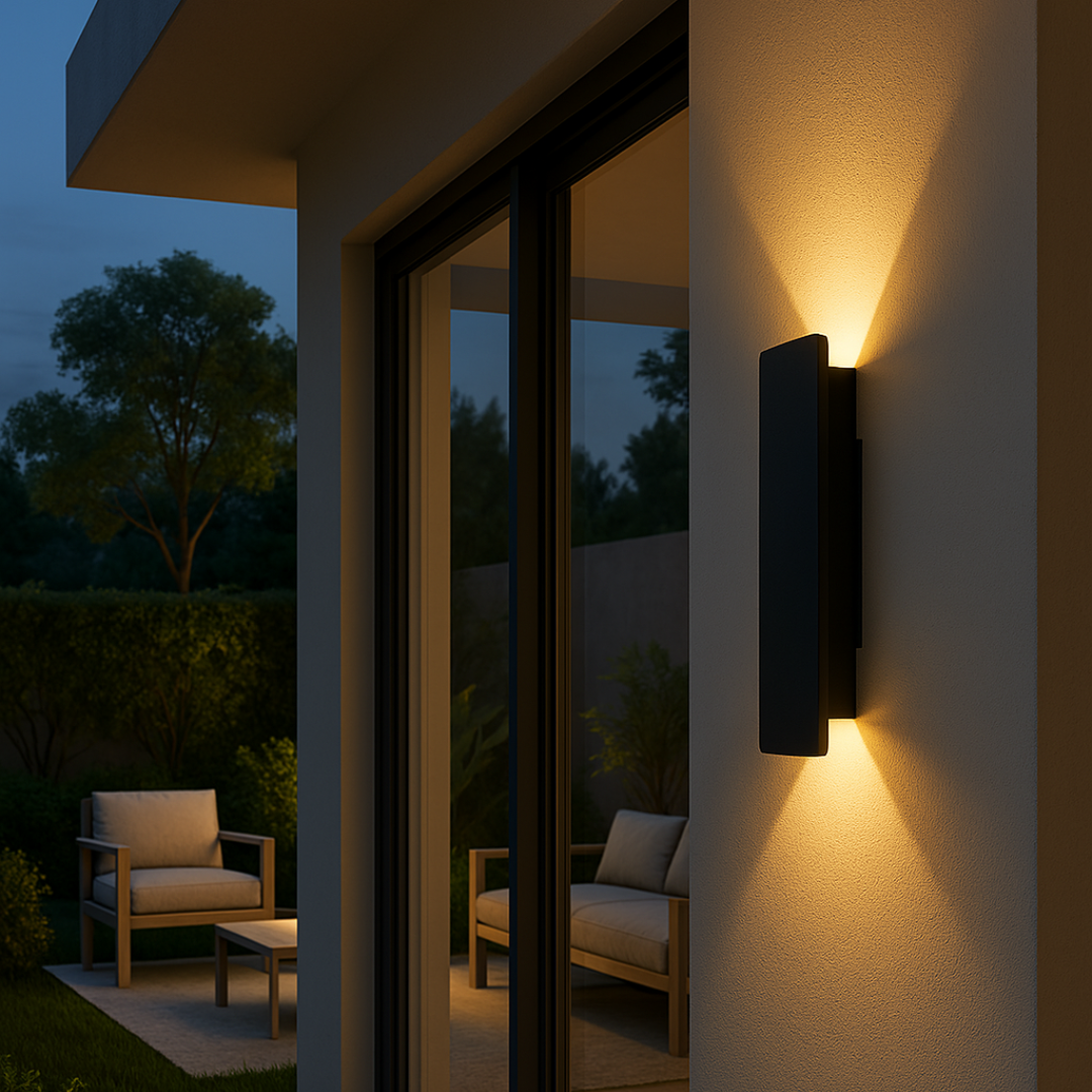 Streamline LED Wandlamp voor Buiten – Weerbestendig IP65 – 4 Maten Beschikbaar