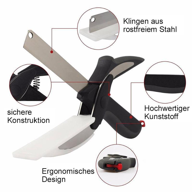 EdgeCut | Veelzijdige roestvrijstalen keukenscharen