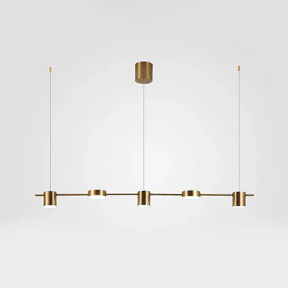 Moderne Aluminium Hanglamp - AuraDrum