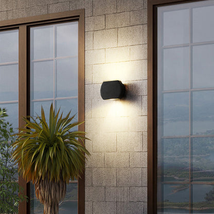 Minimalistische wandlamp voor buiten