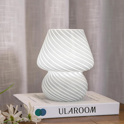 LumenSphere | Stijlvolle Glazen Tafellamp met Warm LED Licht voor Sfeervol Interieur