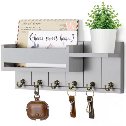 Decoratieve muurbeugel met plank