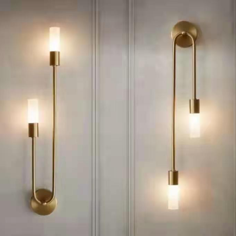 BrightGold | Elegante LED wandlamp met dubbel licht