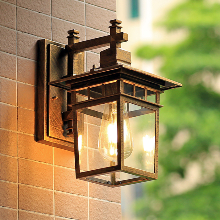VARENO Wandlamp Buiten – Zwart Design met Verstelbare Kap – Aluminium & Glas – E27 Fitting