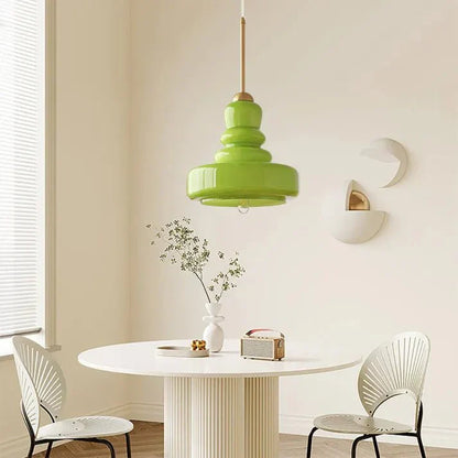 FormaLume | Elegant Gevormde Bauhaus Glazen Plafondlamp