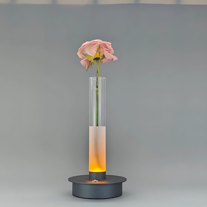 FloraLux | Elegante dimbare tafellamp met geïntegreerde bloemenhouder voor een stijlvolle sfeer