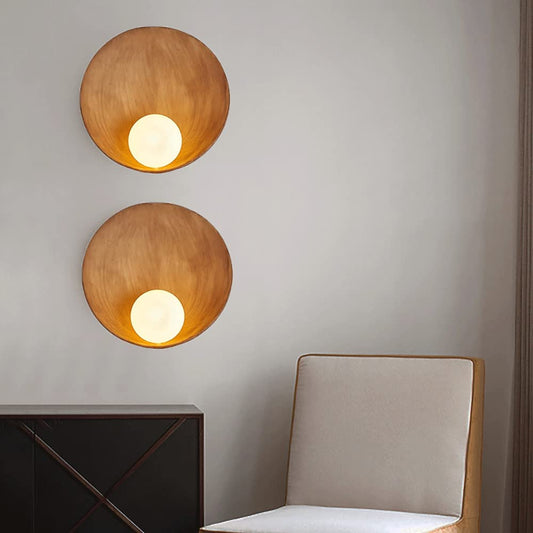 AmberAura | Gezellige gloeiende wandlamp