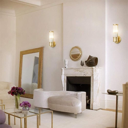RoyalGlow | Elegante glazen wandlamp