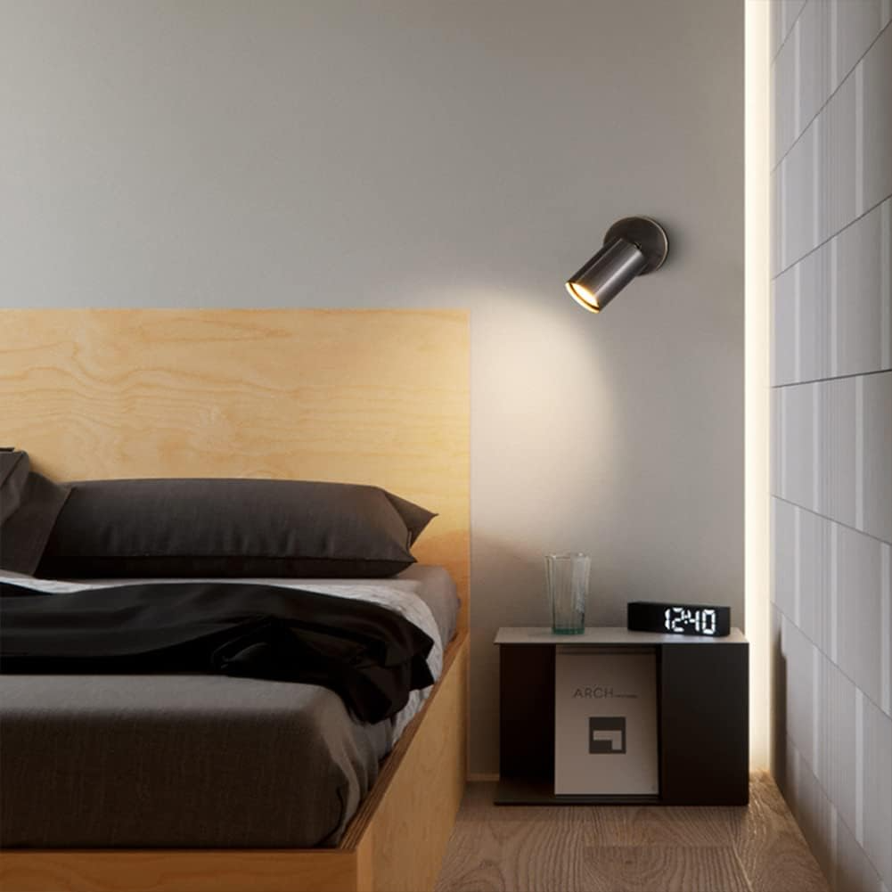 NoirGlow | Minimalistische LED wandlamp