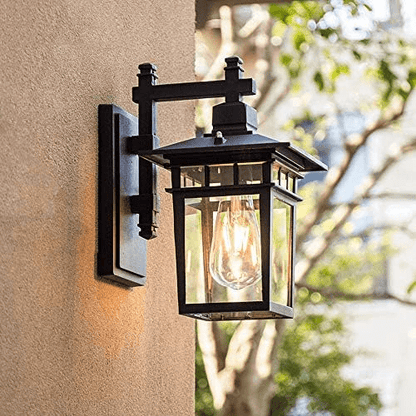 Alessio Zwart Deco Buiten Wandlamp