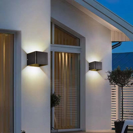 Moderne Aluminium Waterdichte LED Wandlamp Buiten Binnen Gebruik