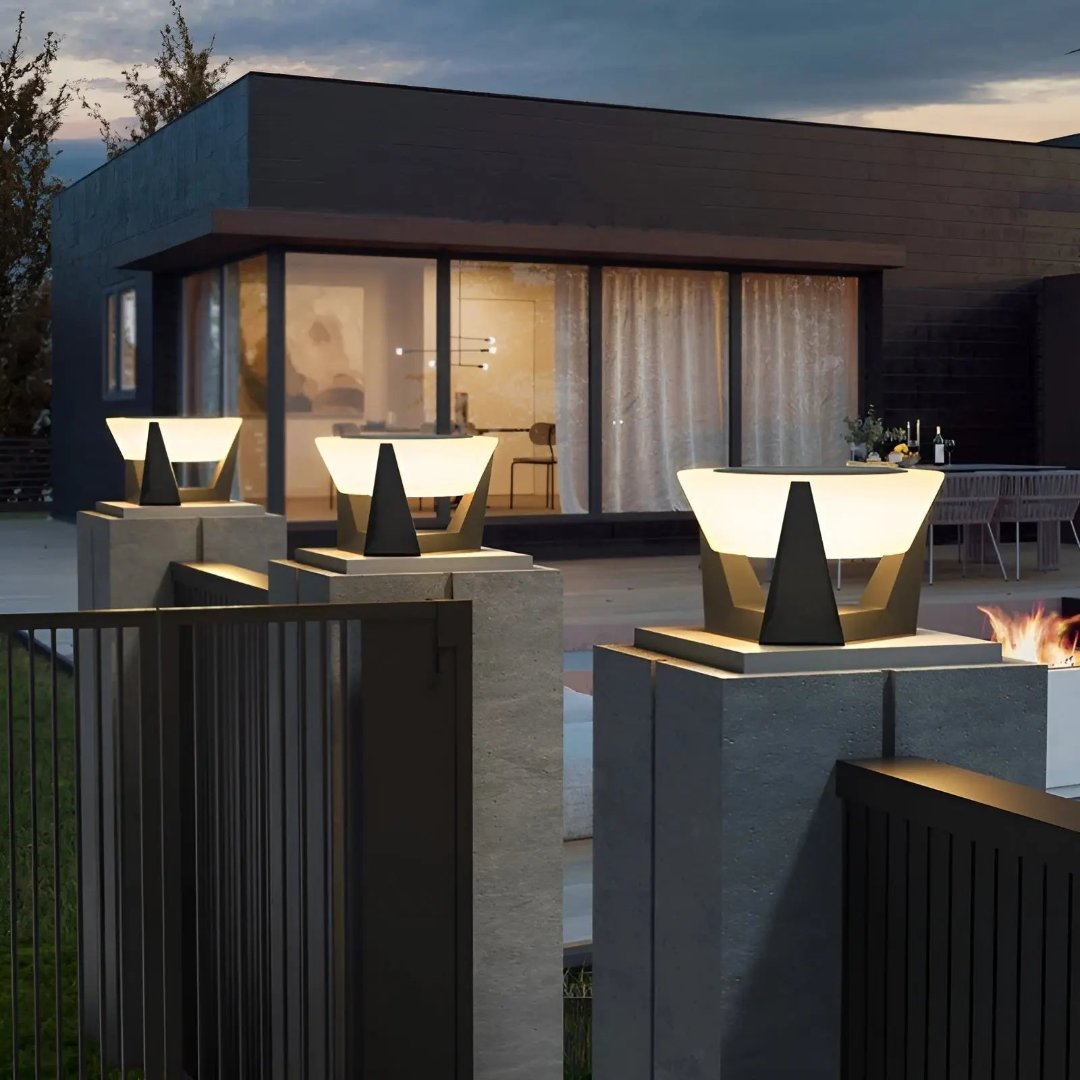 SonnenEnergie | Elegante buitenlamp op zonne-energie met Japans ontwerp