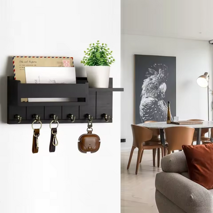 Decoratieve muurbeugel met plank