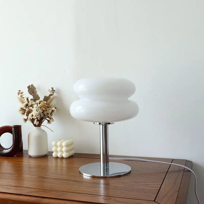 ModernoLuce | Strakke Tafellamp met Italiaans Bauhaus Ontwerp