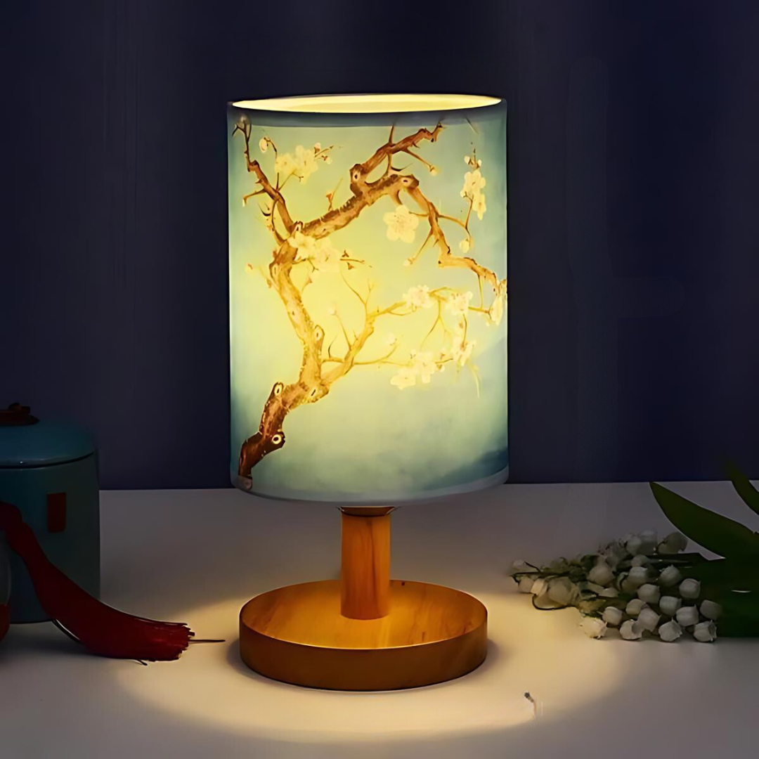 SakuraLight | Elegante Tafellamp met Warm Licht – Stijlvolle Woonkamer & Slaapkamer Verlichting