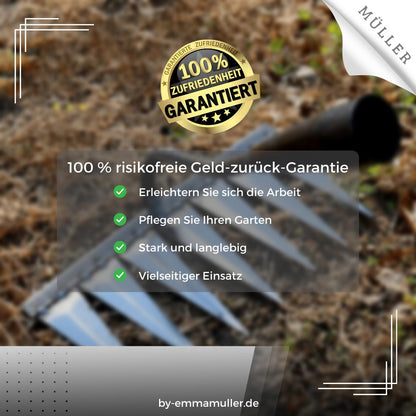 IronWeed Master | Robuuste ijzeren onkruidsteker voor moeiteloos tuinieren