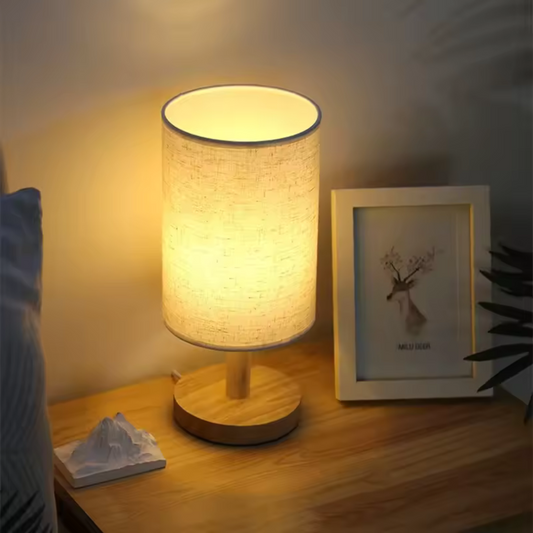 LED Dimbare Tafellamp met stoffen kap