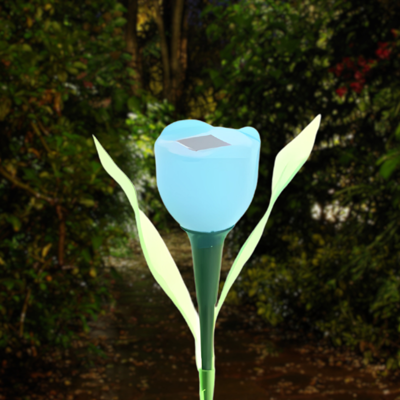 BlütenblattGlanz – Solar Tulpenlamp voor de Tuin | Elegante Zonne-energie Buitenverlichting