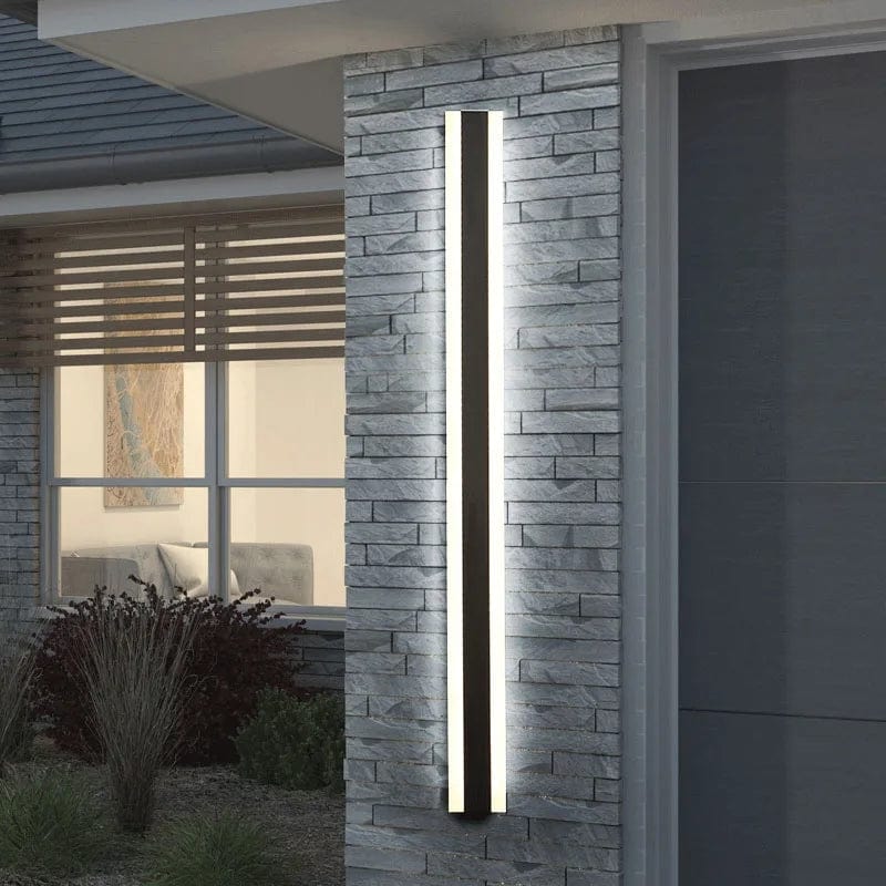 Gestreepte wandlamp