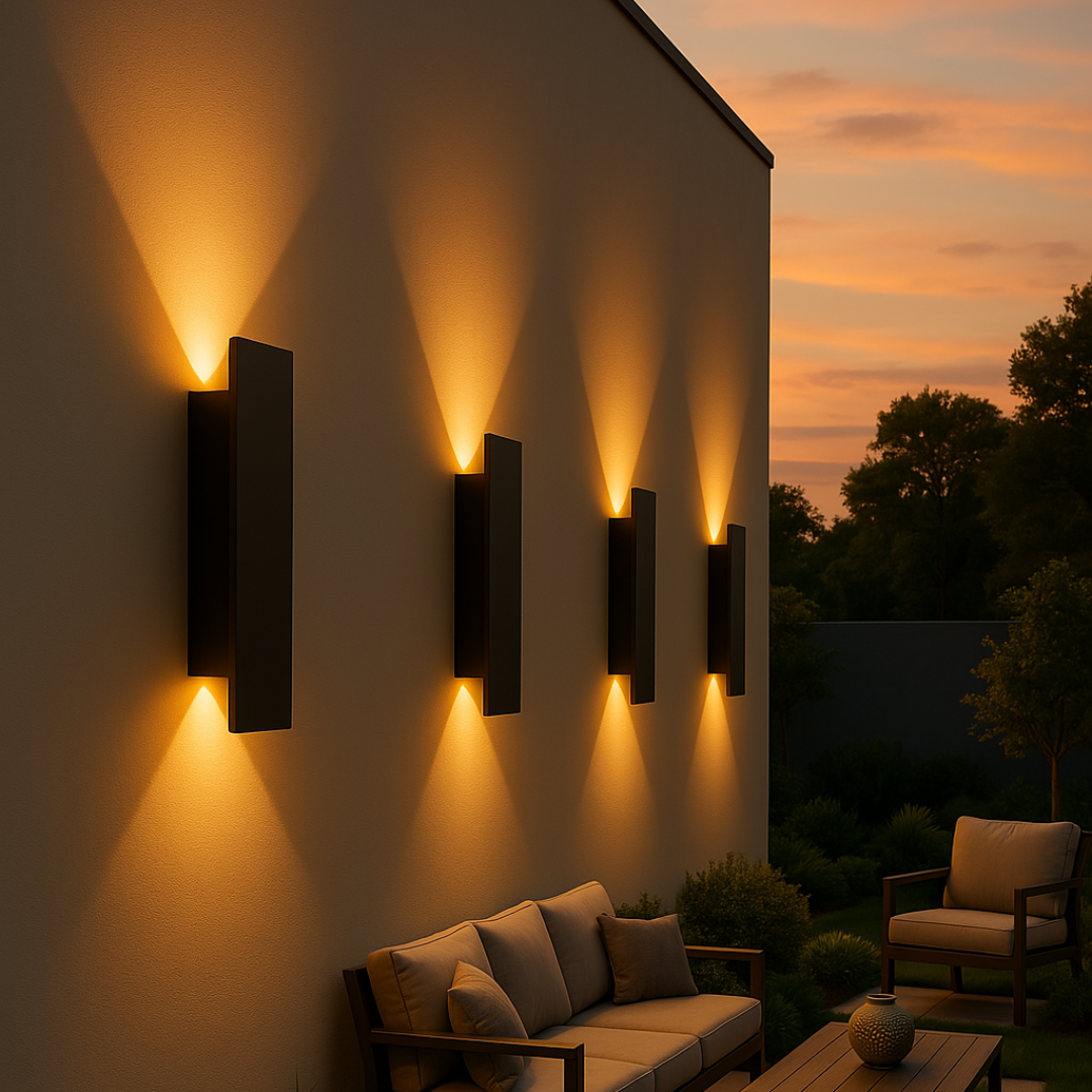 Streamline LED Wandlamp voor Buiten – Weerbestendig IP65 – 4 Maten Beschikbaar