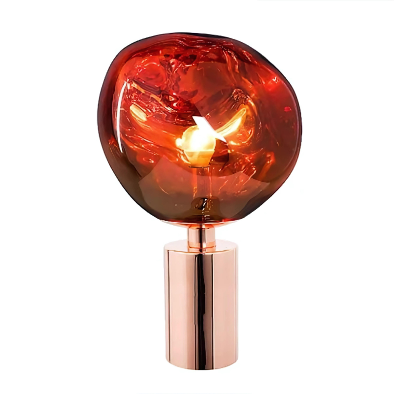 MeltGlow | Elegante chromen tafellamp
