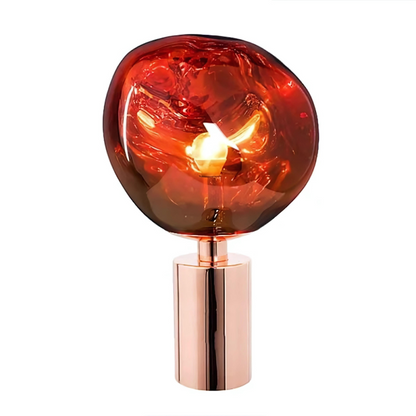 MeltGlow | Elegante chromen tafellamp