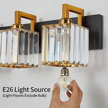 GlamCube | Luxe kristallen wandlamp