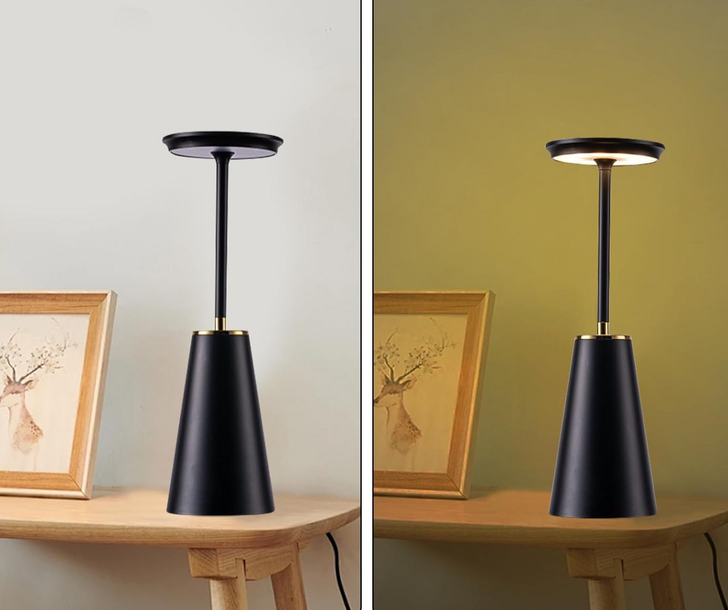 GlowBeam | Draadloze tafellamp met aanraakbediening