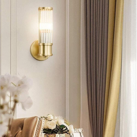 RoyalGlow | Elegante glazen wandlamp