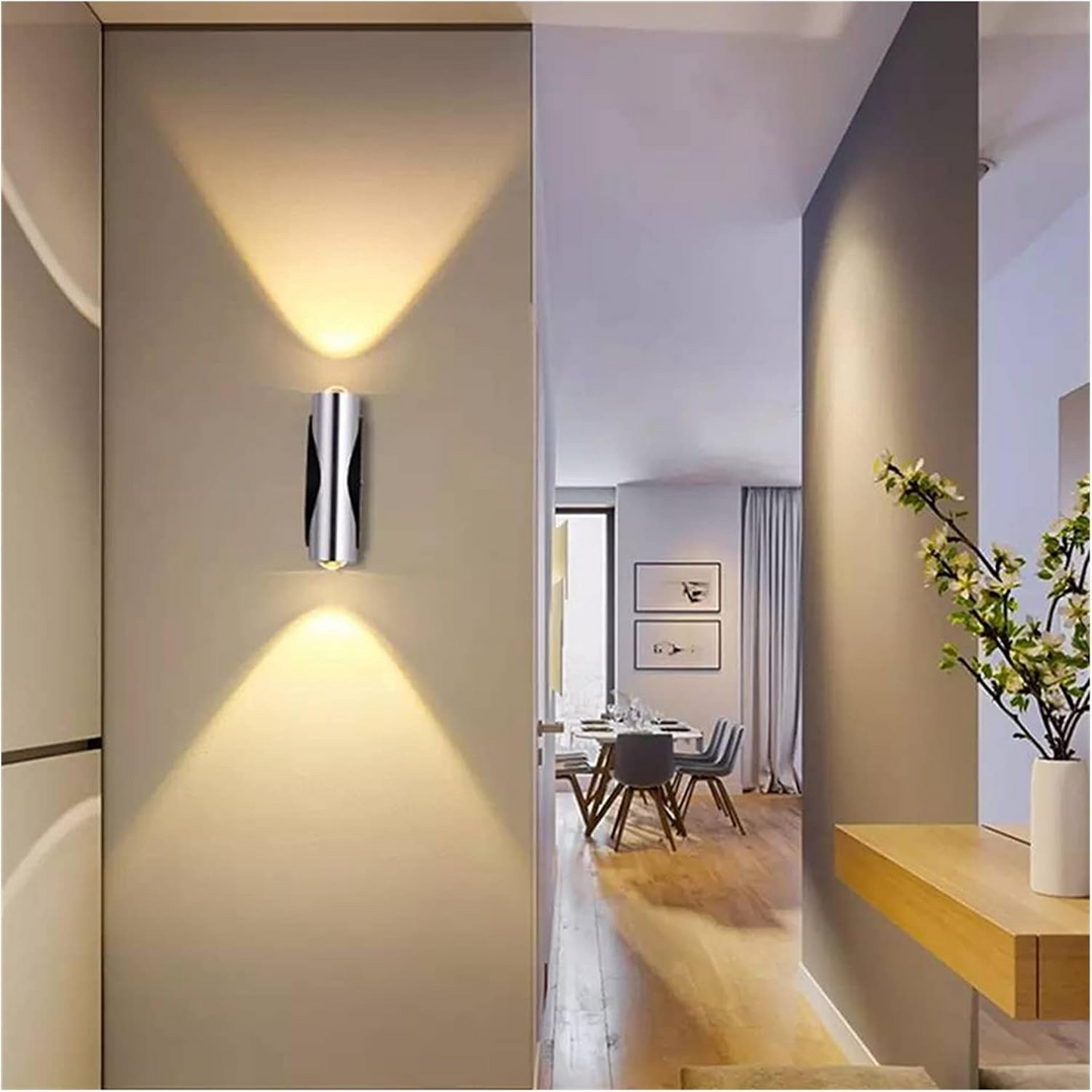GlowBeams | LED-wandlamp met dubbele bundel