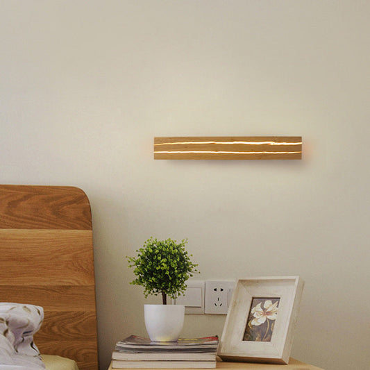 TimberLuxe LED wandlamp met warme gloed