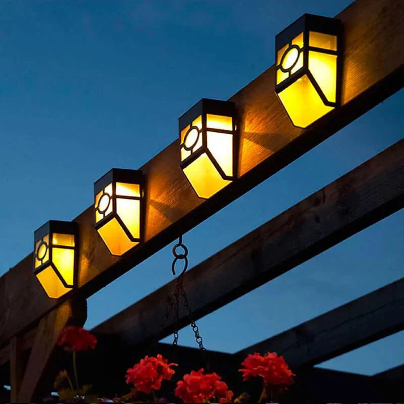 Zonne-LED Muurlicht (2 Pack)