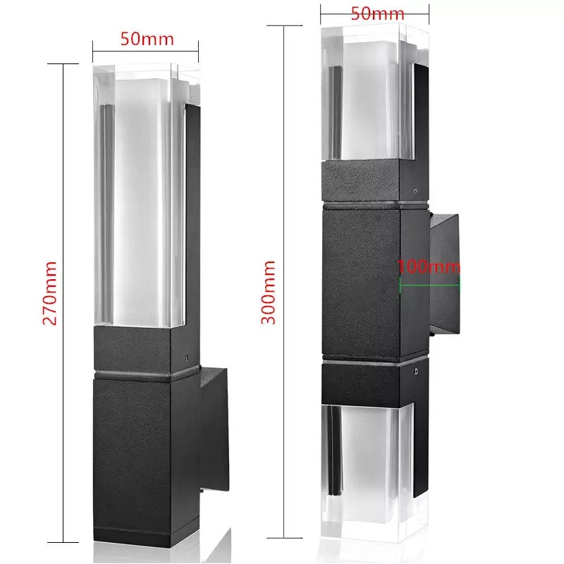 TwilightCast | Dubbele buitenwandlamp voor sfeervolle verlichting