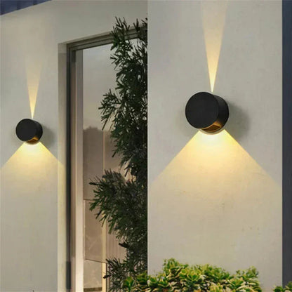 GartenLichtPro | Weerbestendige LED Buitenlamp – Moderne Wandlamp met IP54, Energiezuinige COB LED, Verstelbare Lampkop