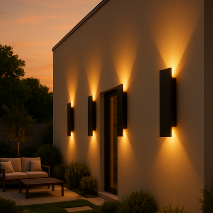 Streamline LED Wandlamp voor Buiten – Weerbestendig IP65 – 4 Maten Beschikbaar