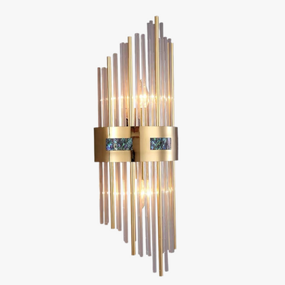 GleamTower | Luxe gouden wandlamp