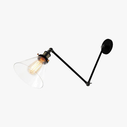 ArtisanGlow | Verstelbare glazen wandlamp