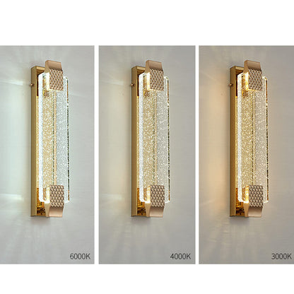 LuxeLine | Dimbare kristallen wandlamp