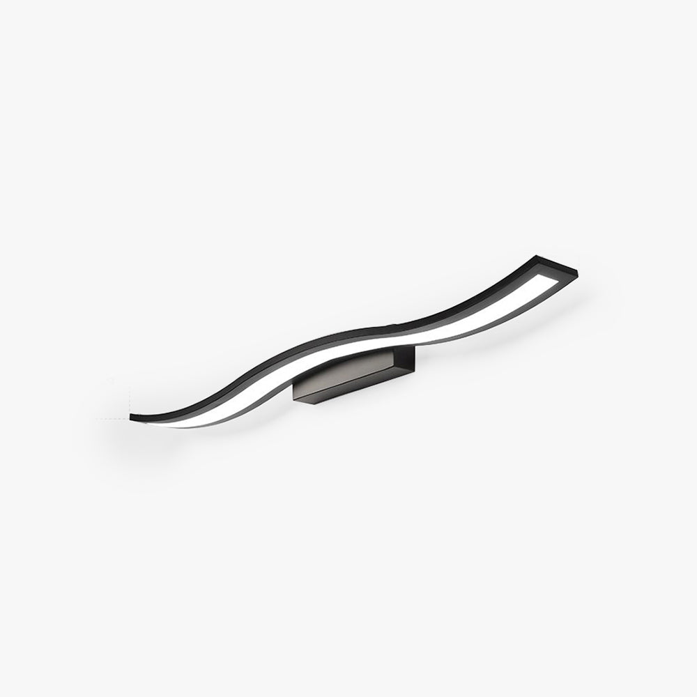 CurveGlow | Moderne golf wandlamp