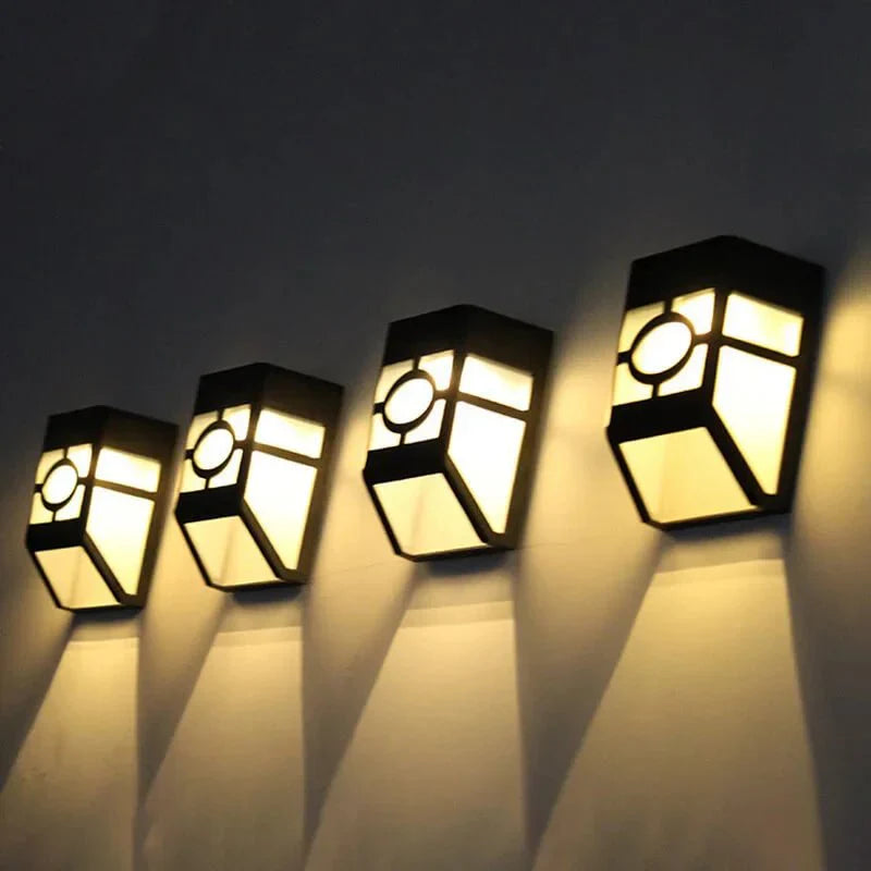 Zonne-LED Muurlicht (2 Pack)
