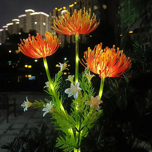 Flower magic | Magische LED buitenlamp met bloemmotieven