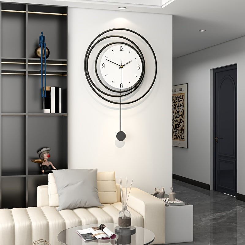 Bravaro | Moderne Minimalistische Metalen Wandklok