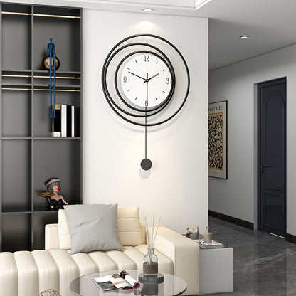 Bravaro | Moderne Minimalistische Metalen Wandklok