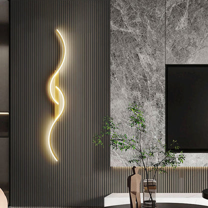 TwilightCurve | S-vormige wandlamp