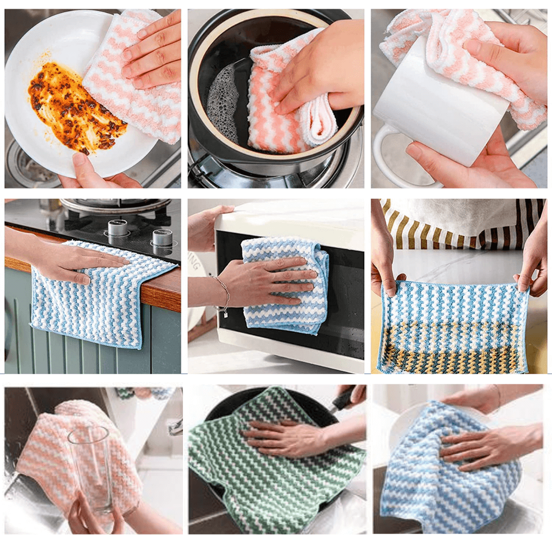 CleanWipe | Efficiënte nanovezeldoek voor streeploos schoonmaken