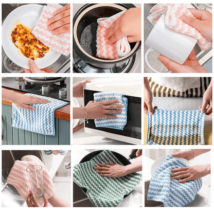 CleanWipe | Efficiënte nanovezeldoek voor streeploos schoonmaken