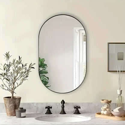 Nordic Style - Ovale spiegel voor in huis