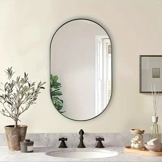 Nordic Style - Ovale spiegel voor in huis