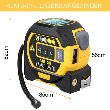 MeasurePro | nauwkeurig 3-in-1 infrarood laser meetlint