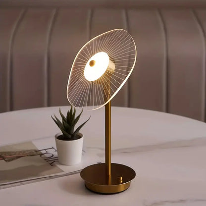 Moderne dimbare LED tafellamp met elegant ontwerp